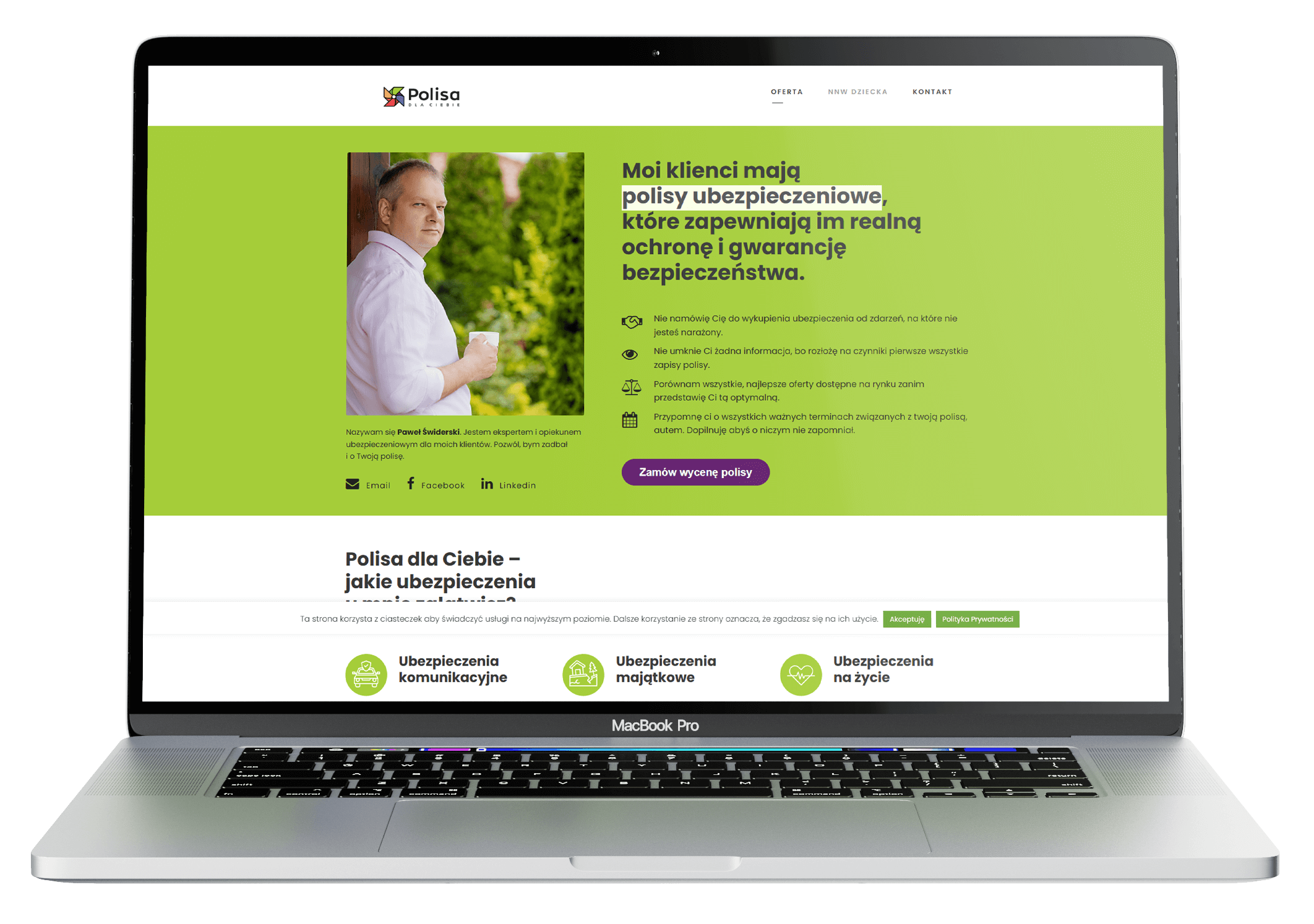 Renowacja strony ubezpieczenia